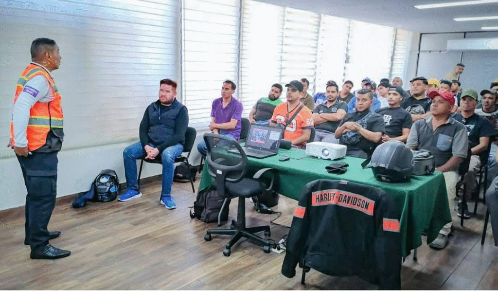 Motociclistas capacitados en tres meses, supera el 50% del total de instruidos en 2024