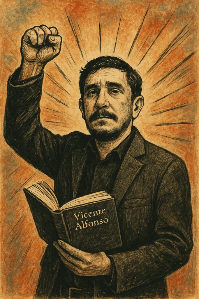 Vicente Alfonso: la escritura como un acto de resistencia